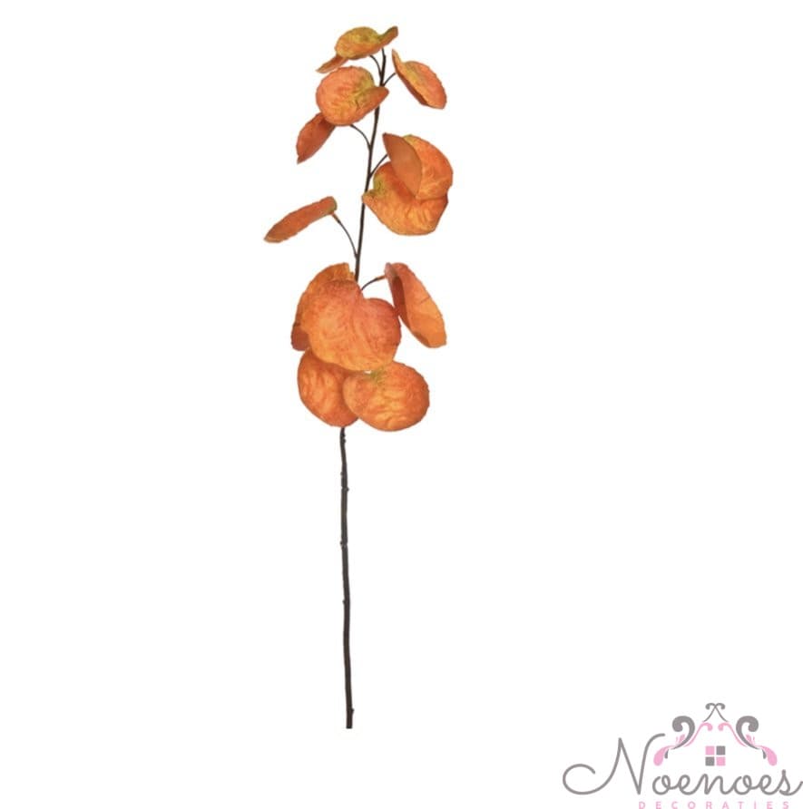 Kunsttak oranje bladeren 82 cm siertak