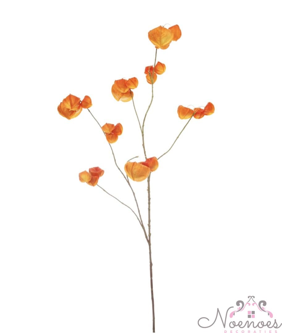Houzuki tak oranje zijdebloem 110 cm