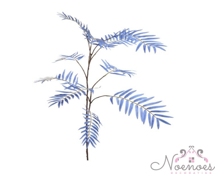 Bamboe palm tak blauw met 10 bladeren 115 cm