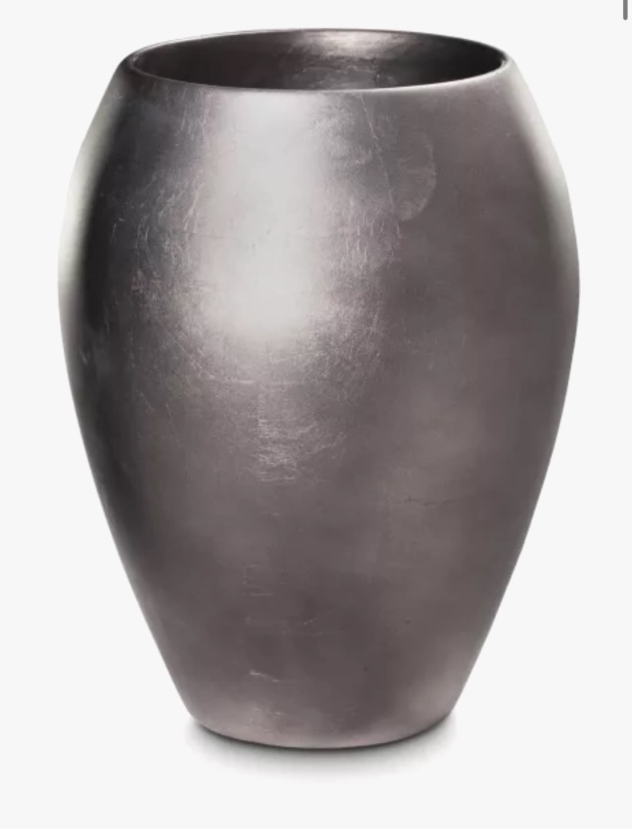 Vaas Roya champagne rosé kunststof 17 cm diameter 24 cm hoog