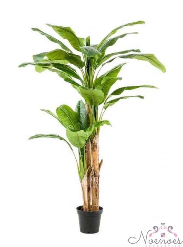 Kunst bananenplant 150 cm hoog - realistische kunstplant
