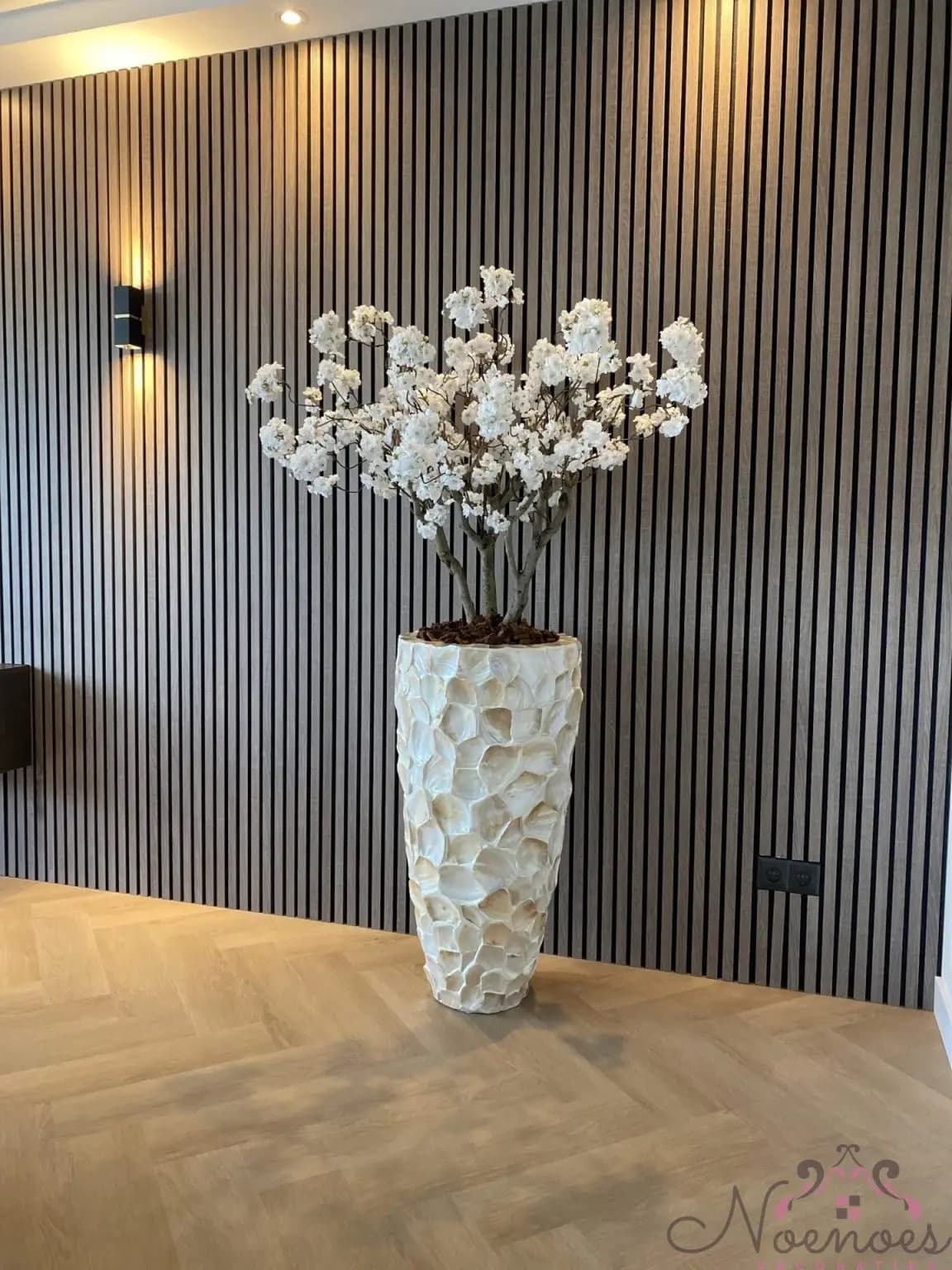 Sakura bloesemboom wit/roze large 120-125 cm - losse kunstboom