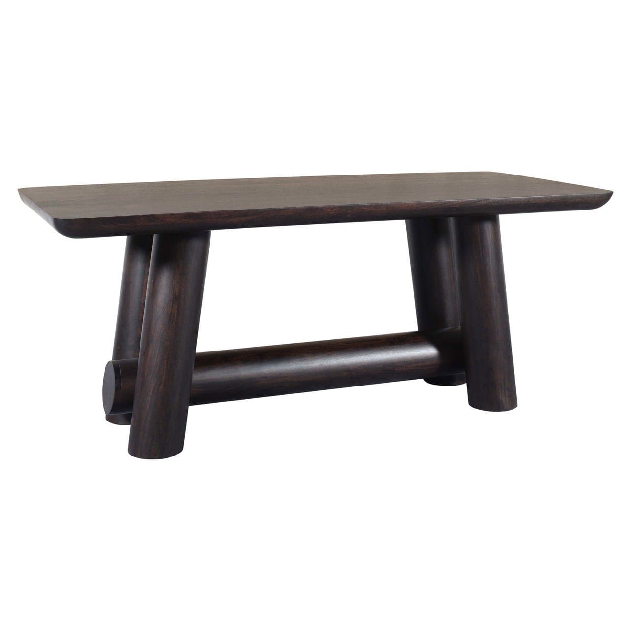 Countertafel Menara acacia brown 218 cm hoog