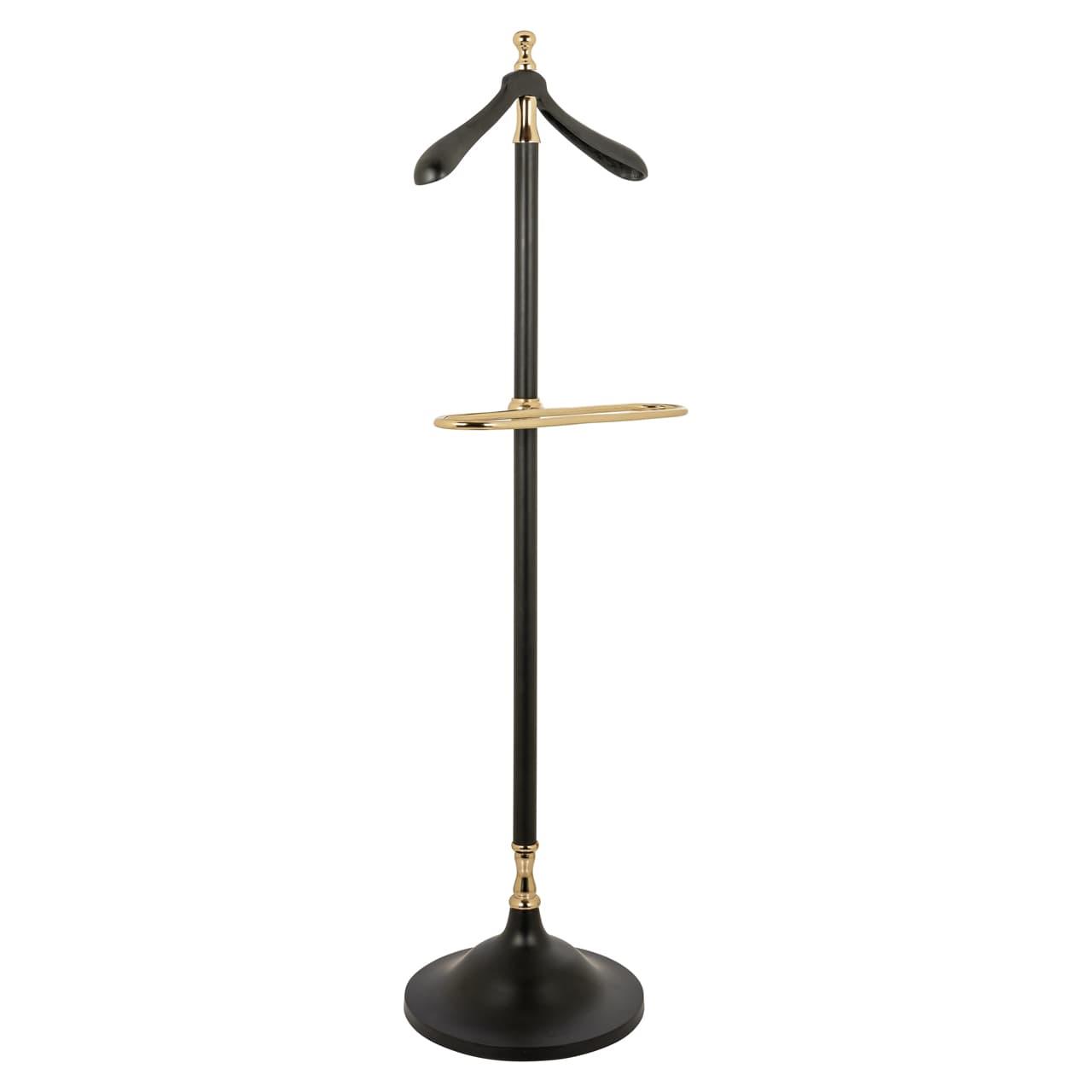 Kapstok Balley zwart met goudkleurige accenten 130 cm