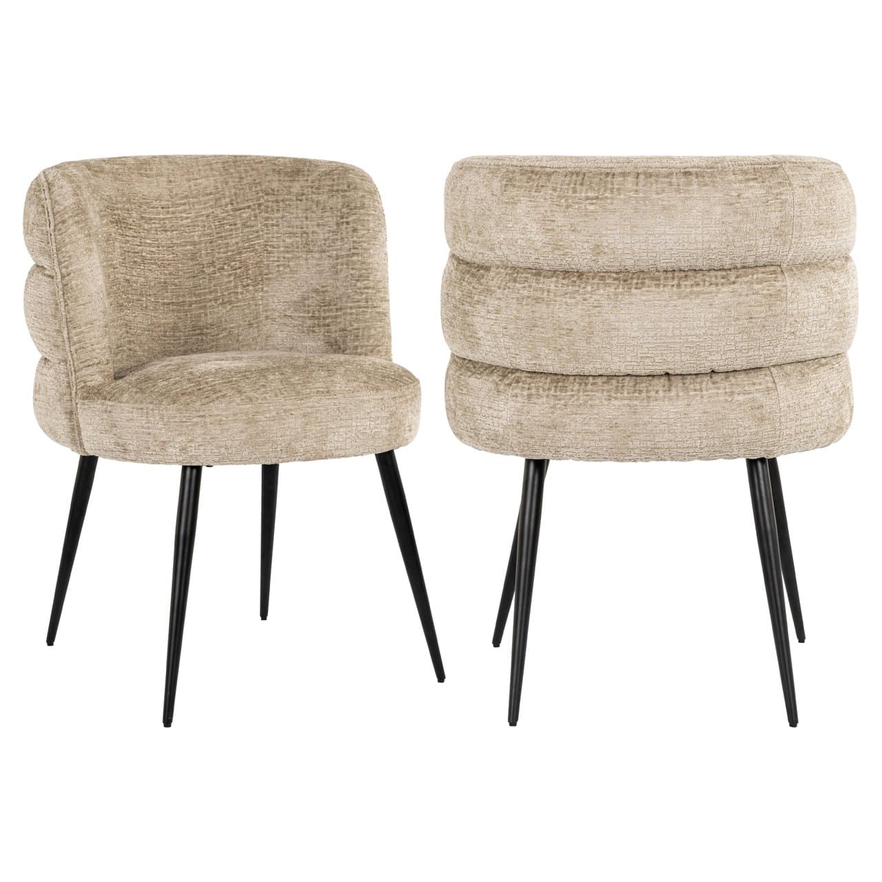 Eetkamerstoel Stella desert fusion, 83 cm hoog, brandvertragend
