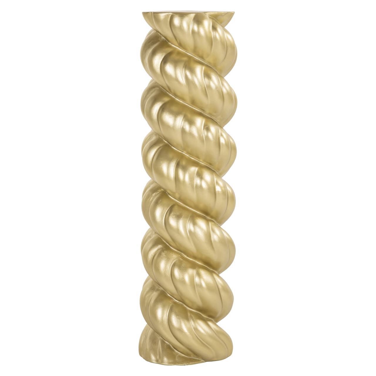 Pilaar Amalia goud gedraaid glasvezel 93 cm