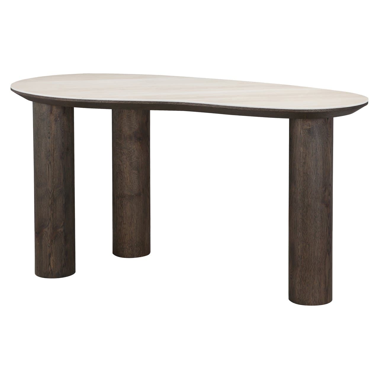 Bureau Ritz MDF met keramiek travertin blad 150 cm