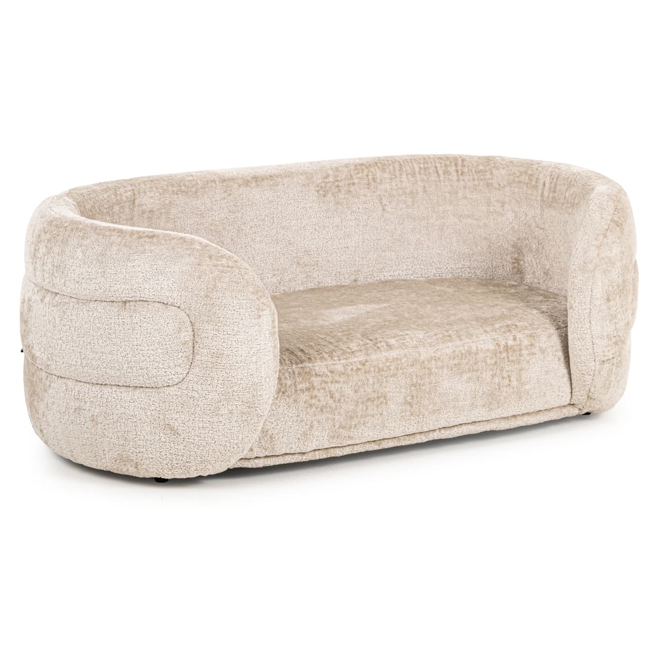 Hondenbed Bingo clay chenille 97x35 cm, 100% polyester