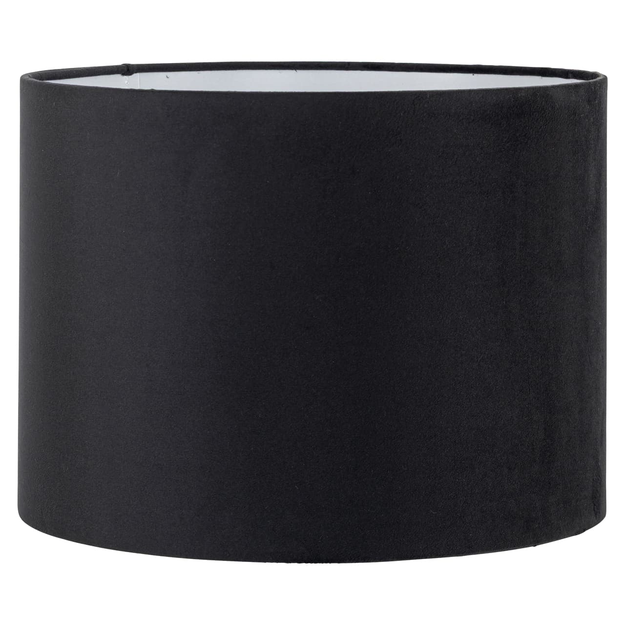 Lampenkap Jaylinn zwart cilinder 40 cm diameter