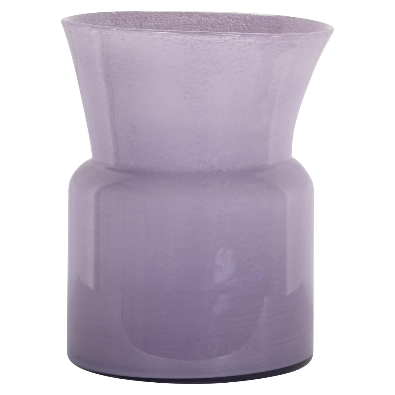 Vaas Milano paars glas 41 cm hoog