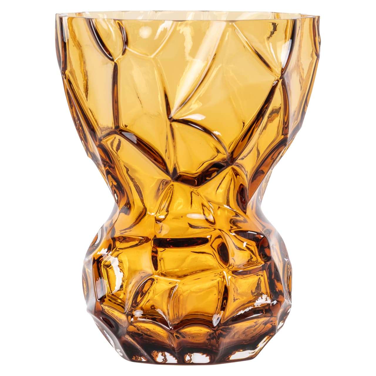 Vaas Mason amber glas small - hoogte 25 cm