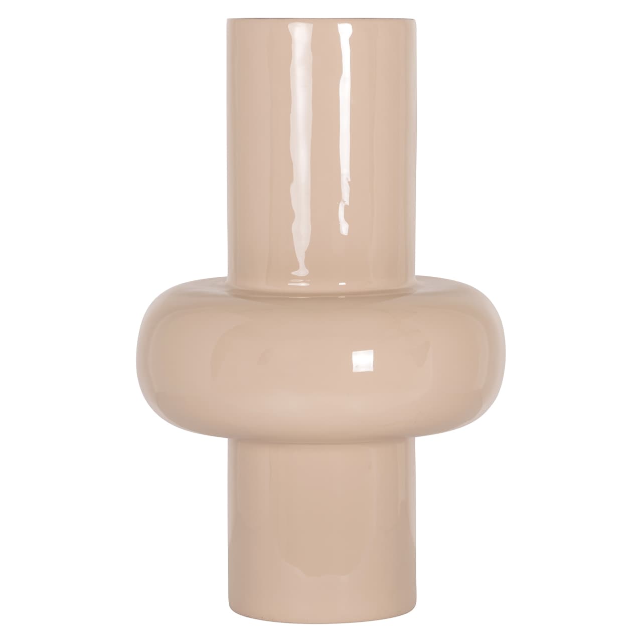 Vaas Benice tapioca large ijzer emaille 55 cm