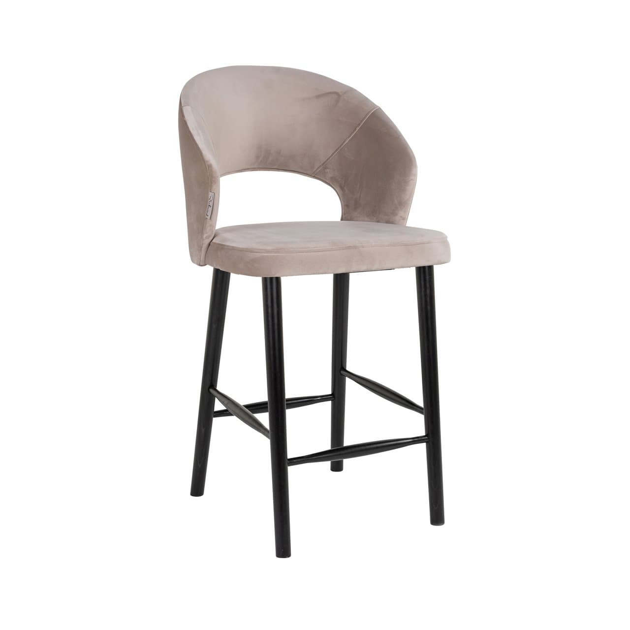Counterstoel Savoy fire retardant met open rugleuning 65 cm