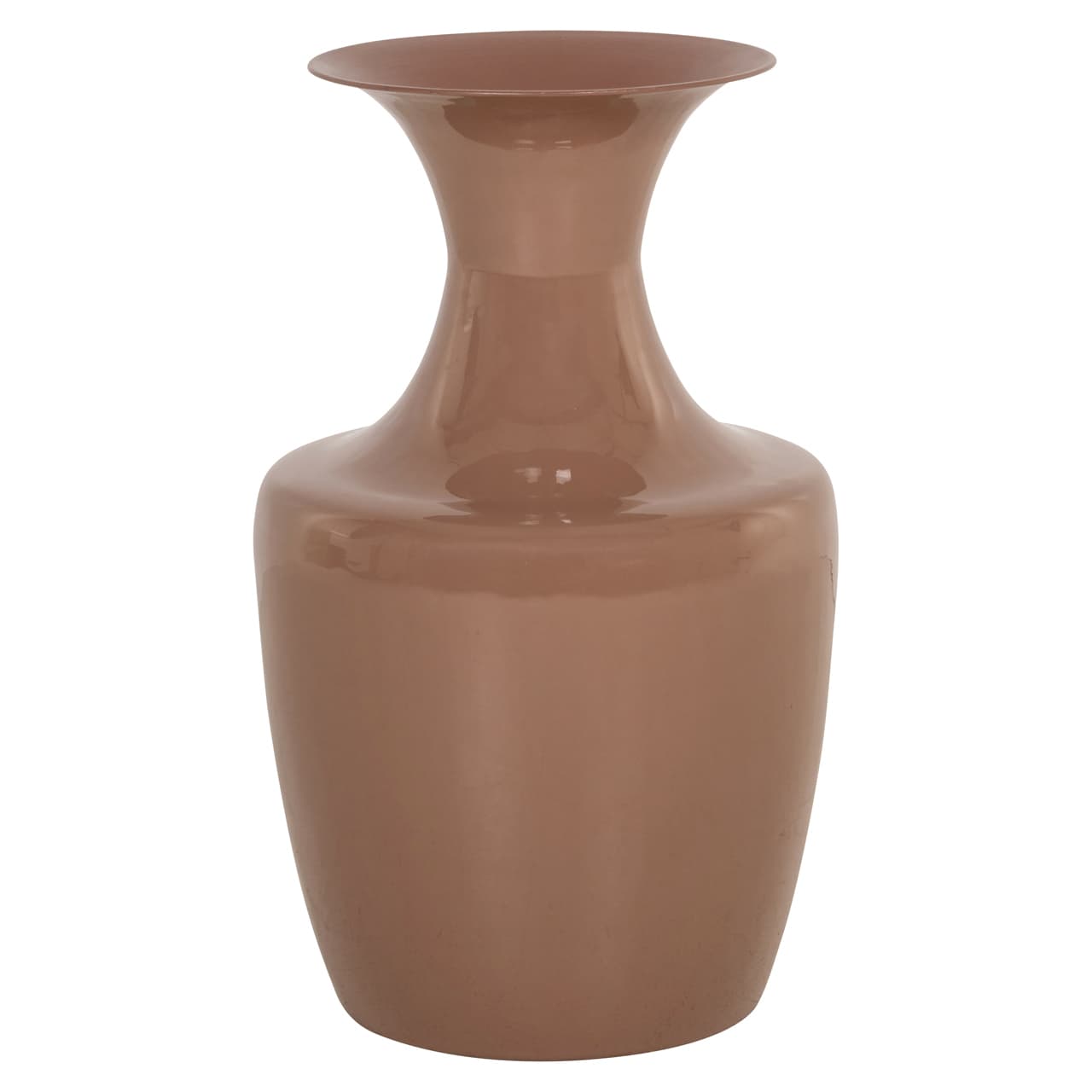 Vaas Daimy brown ijzer met glanzende afwerking 55 cm