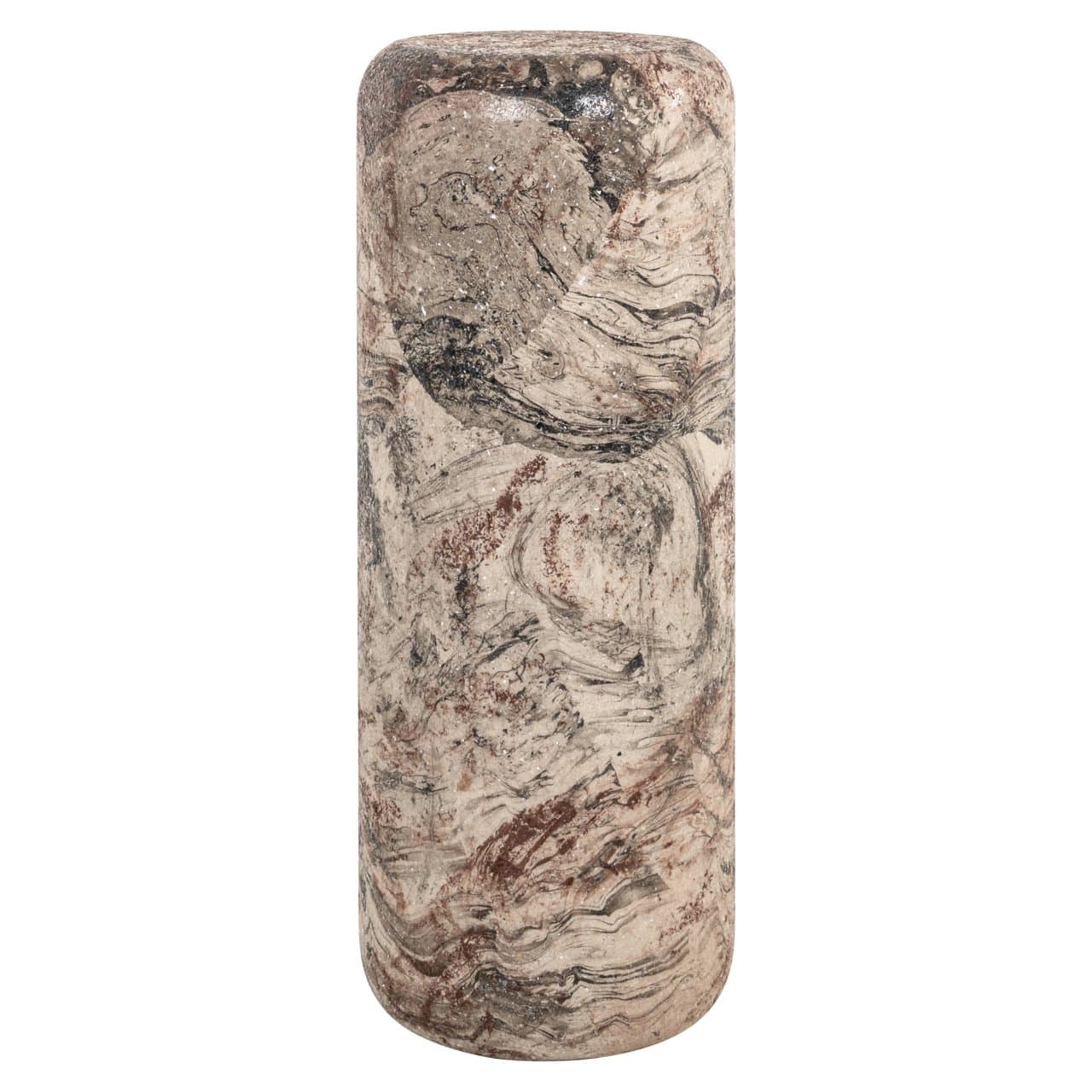 Pilaar Mady beige met marmerpatroon 91 cm hoog