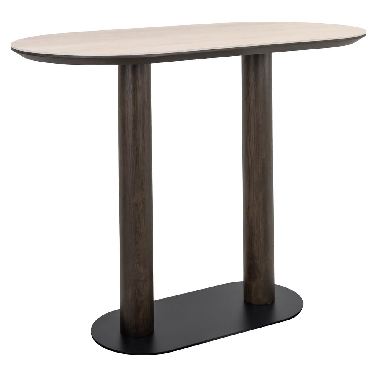 Bartafel Ritz brown keramisch travertin blad 140x105 cm