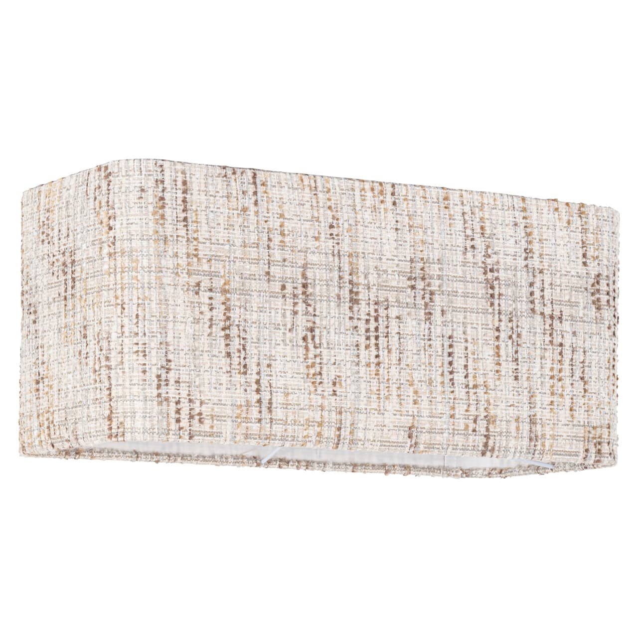 Lampenkap Filou rechthoekig cream coco 55x25 cm