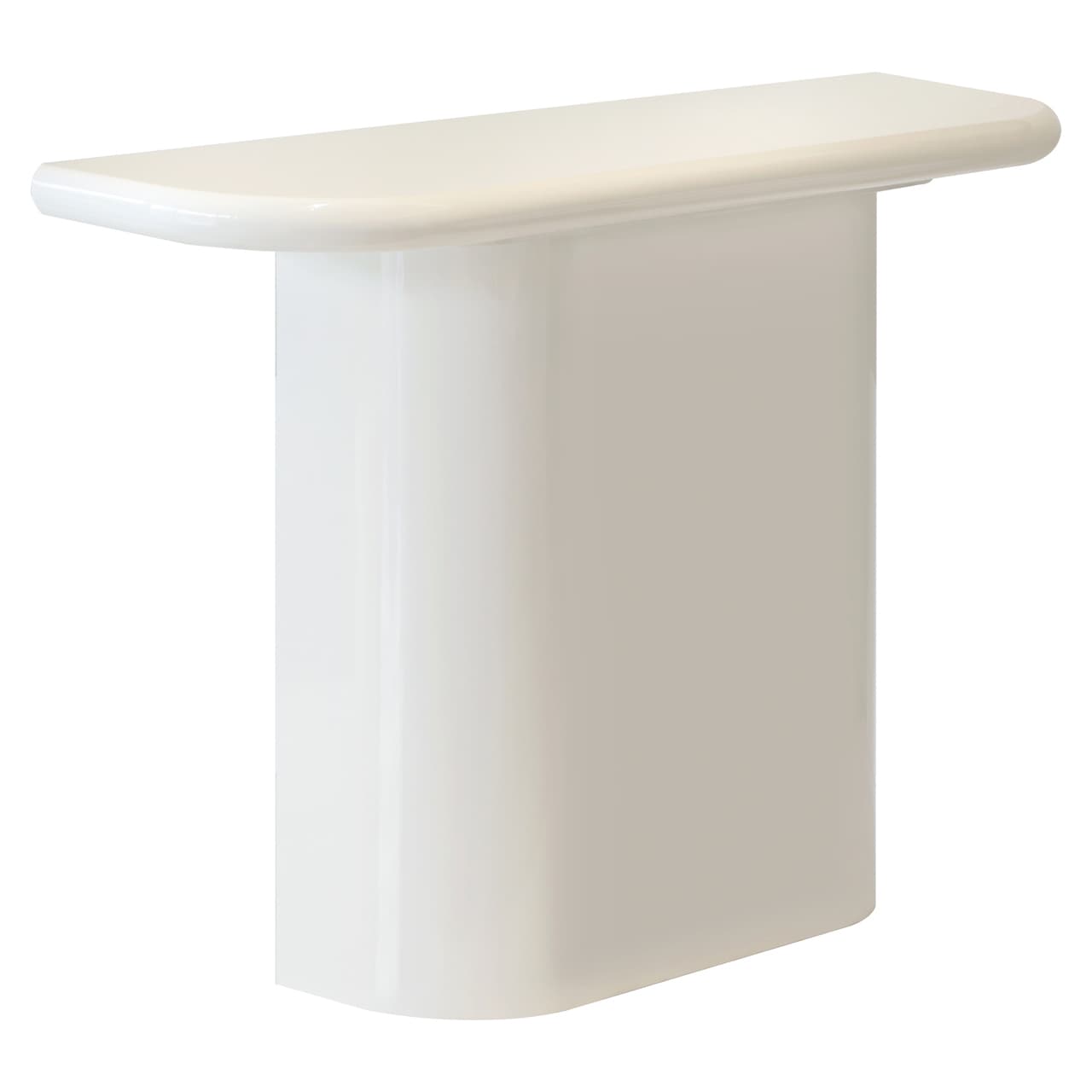 Console Blake coconut milk MDF 120 cm