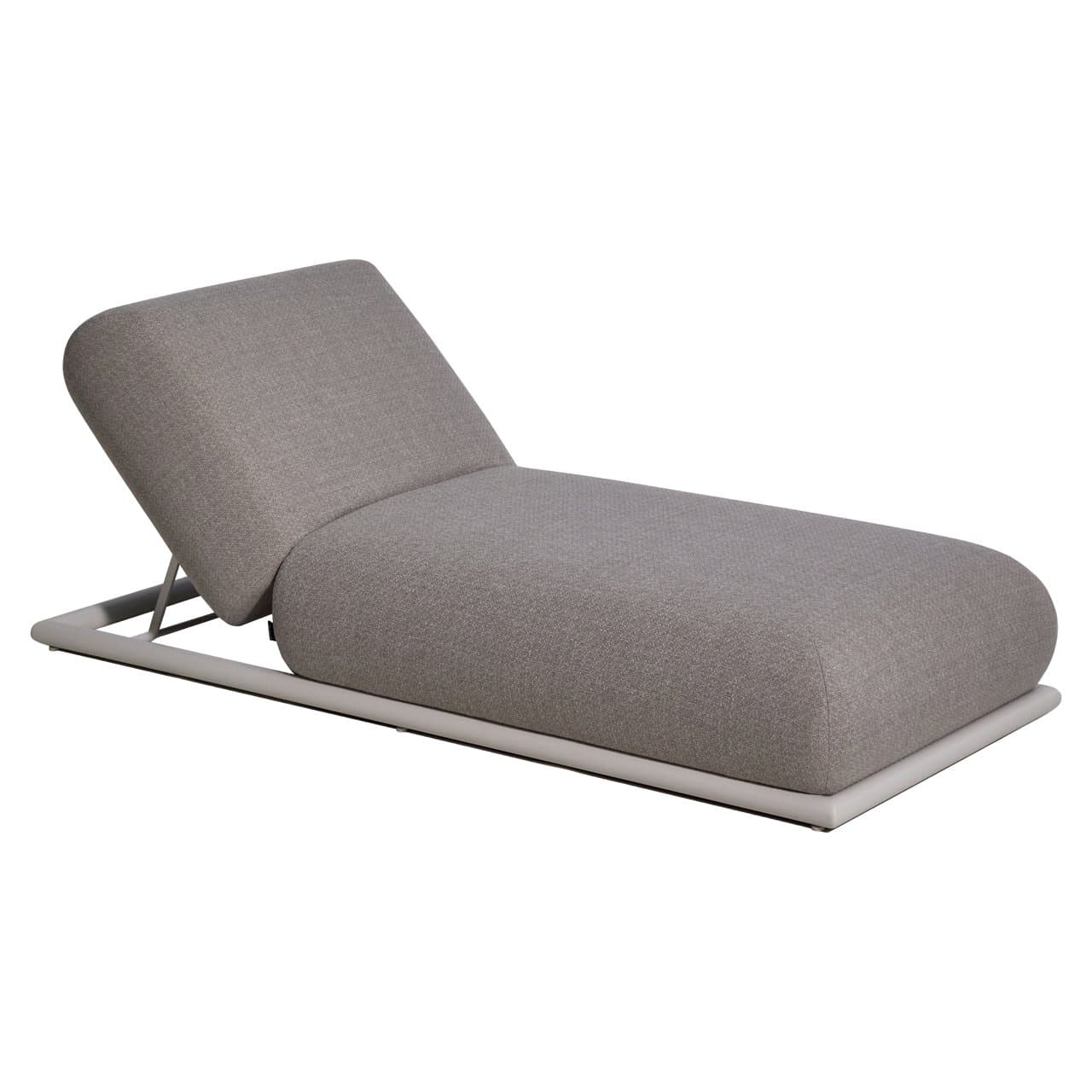 Outdoor dagbed Sullivan greige alpine 196 cm met verstelbare rugleuning