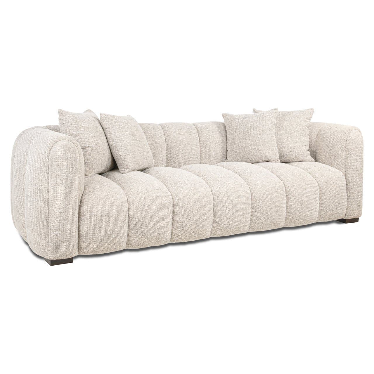 Bank Novaro 3-zits boucle natural fancy 236,5 cm
