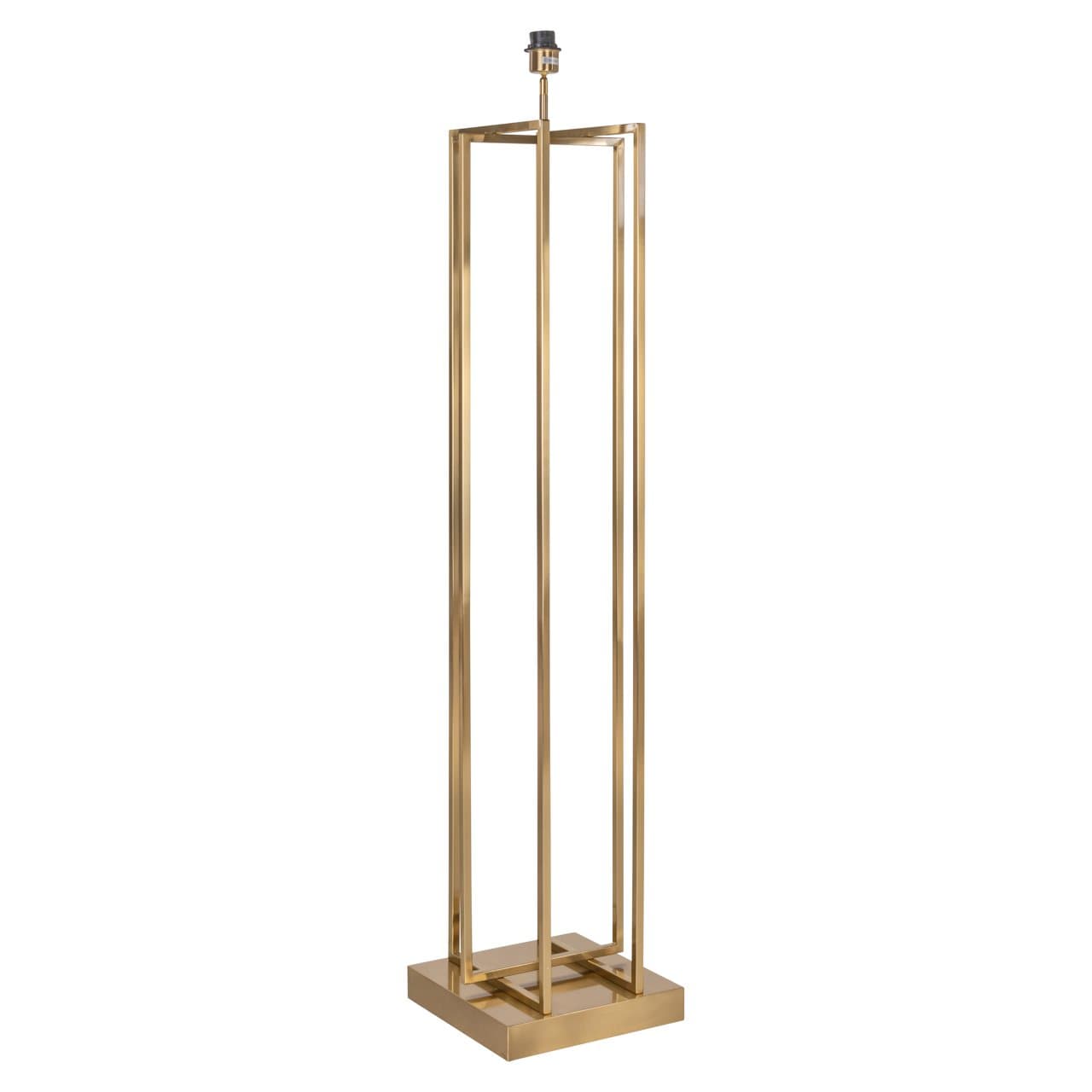Vloerlamp Jalinia brass antique ijzer 145 cm