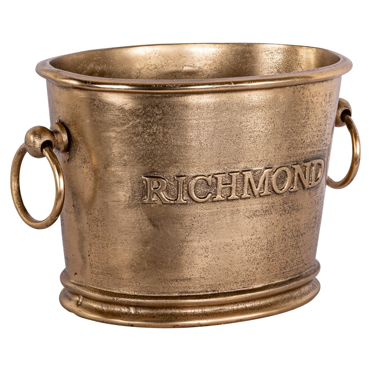 Wijnkoeler Vinova aluminium brass antique 39x25 cm