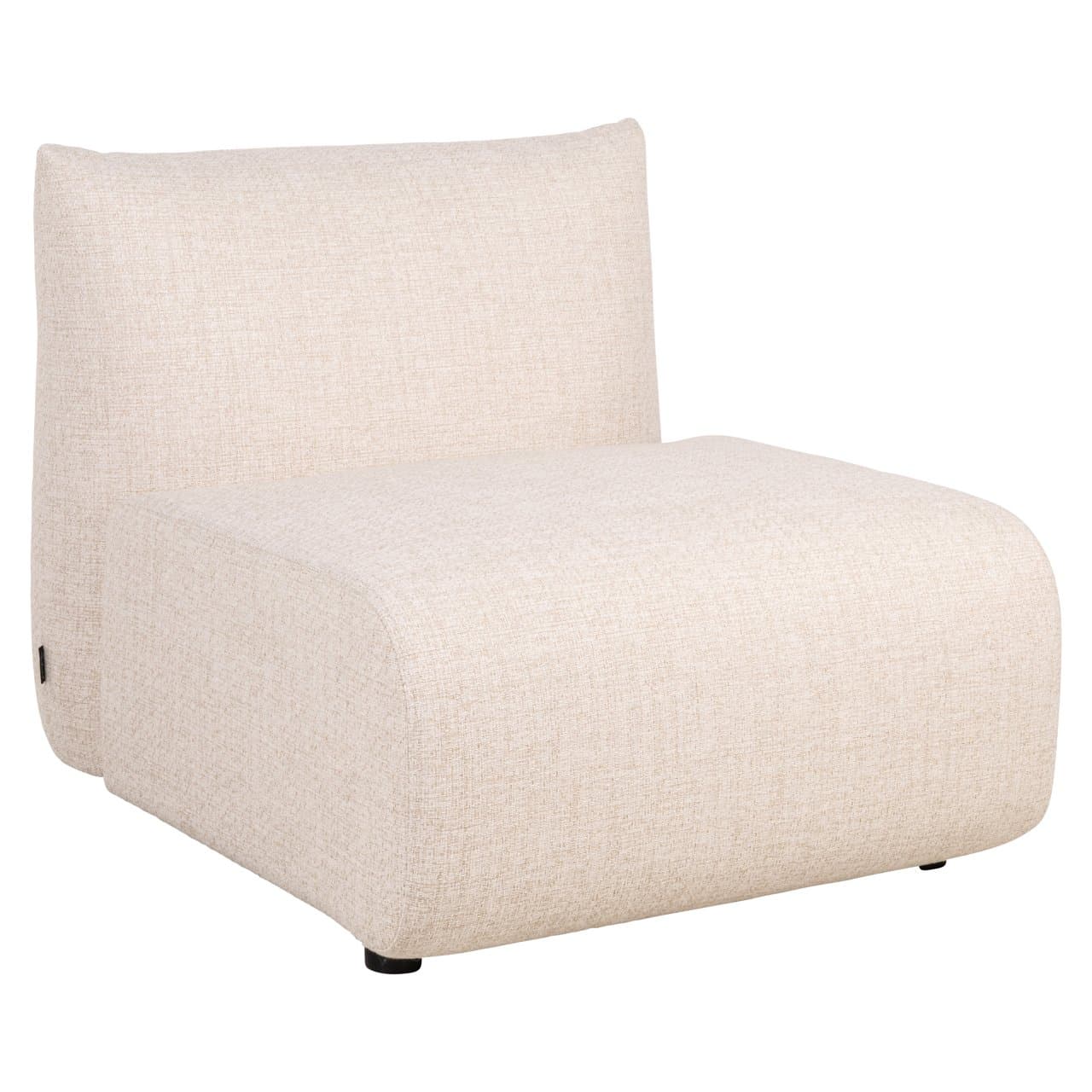 Dawson extra element buiten bank beige alpine 77x77x72 cm