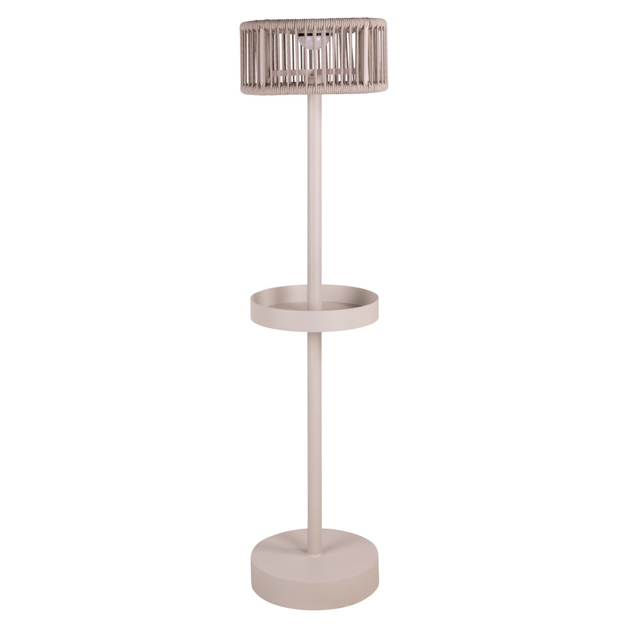Buiten vloerlamp Lunar light beige met solar 152 cm