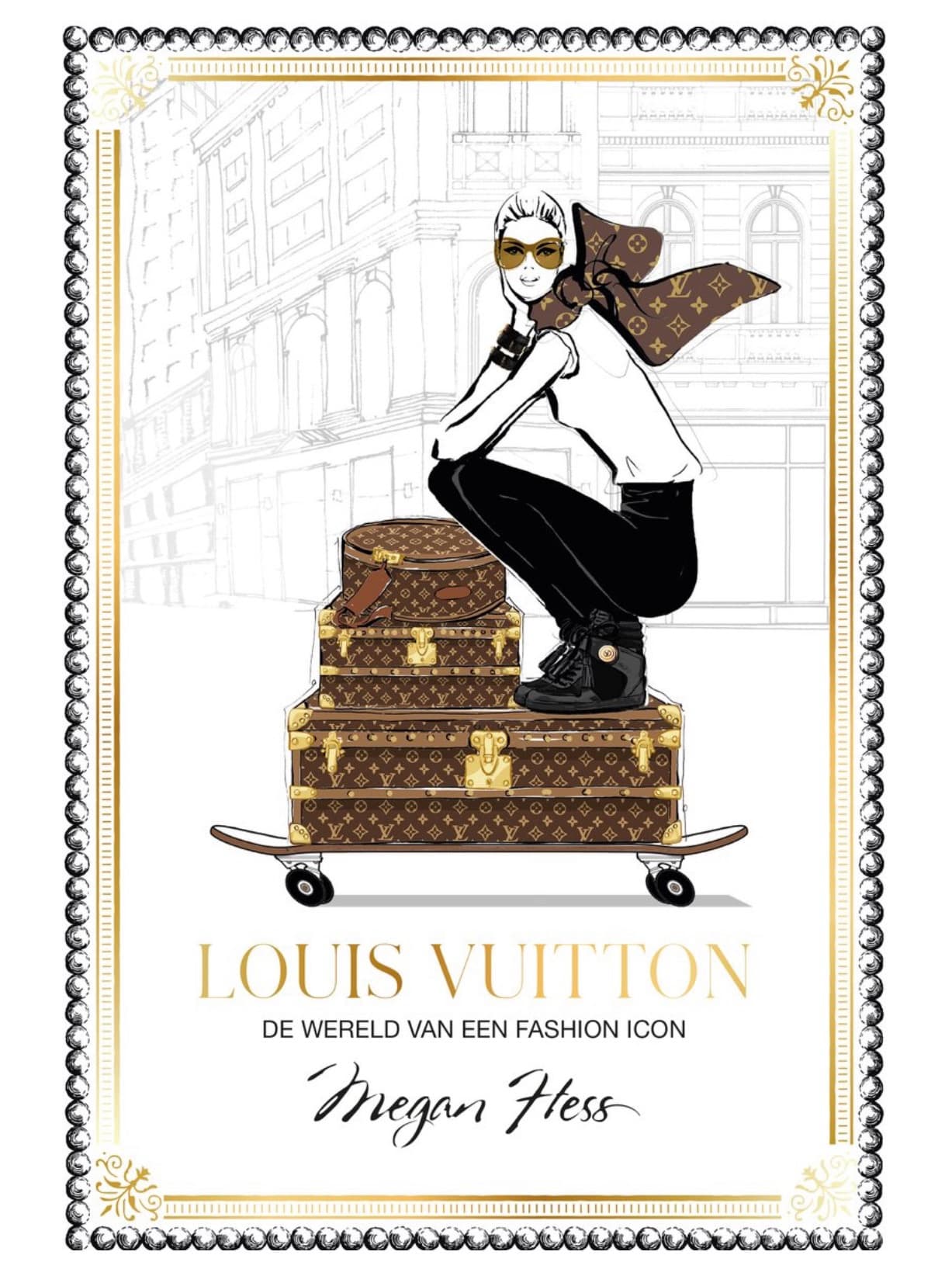 Louis Vuitton boek - De wereld van een fashion icon (Megan Hess)