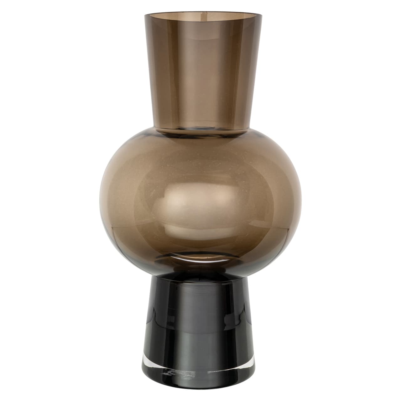 Vaas Liora brown large van veiligheidsglas 40 cm