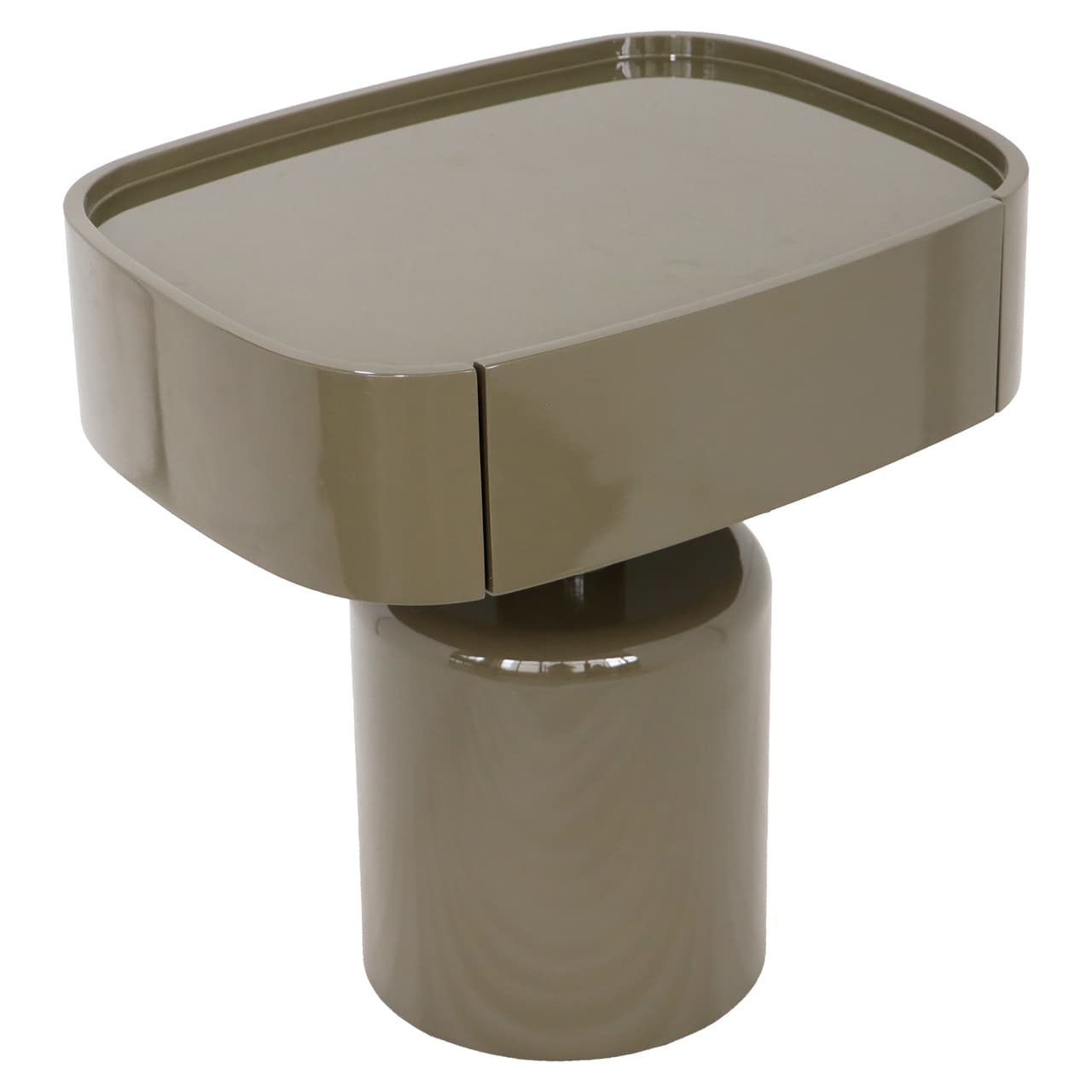 Nachtkastje Sage clay green MDF 50x51 cm