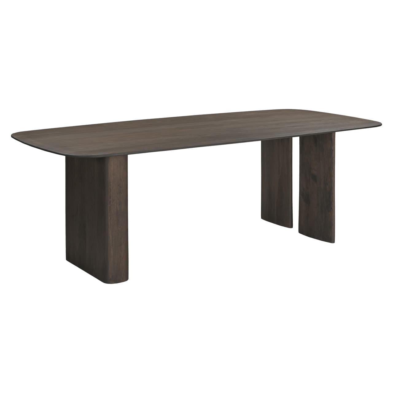 Eettafel Castello eiken smoked charcoal 230 cm