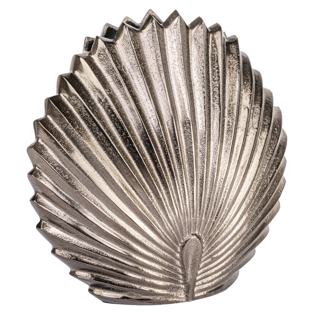 Vaas Mara aluminium brass antique large 28,5 cm