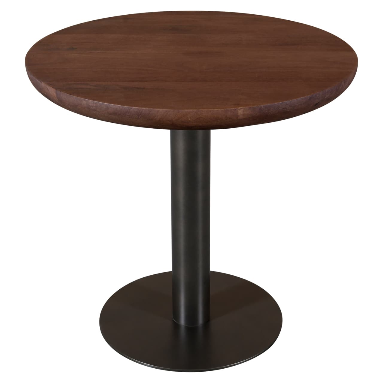 Bistrotafel Baldwin spicebrown rond mangohout 80 cm