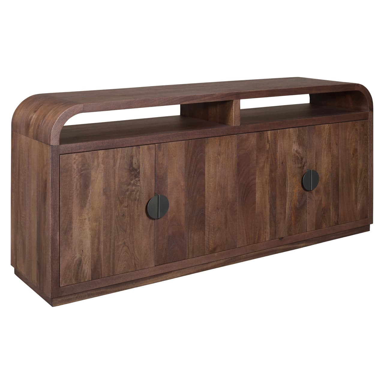 Dressoir Baldwin mangohout spicebrown 180 cm breed