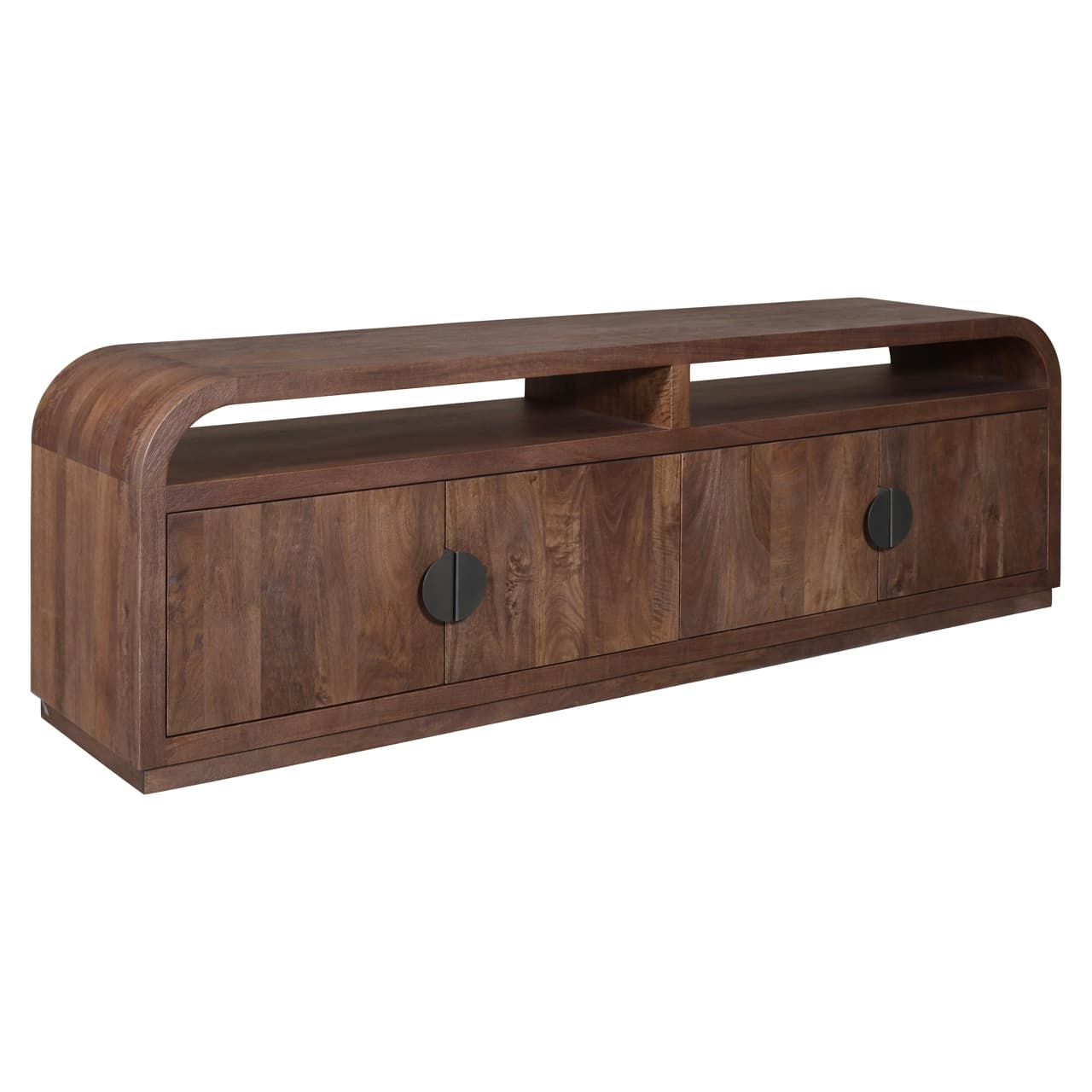 TV-meubel Baldwin mangohout spicebrown 180 cm