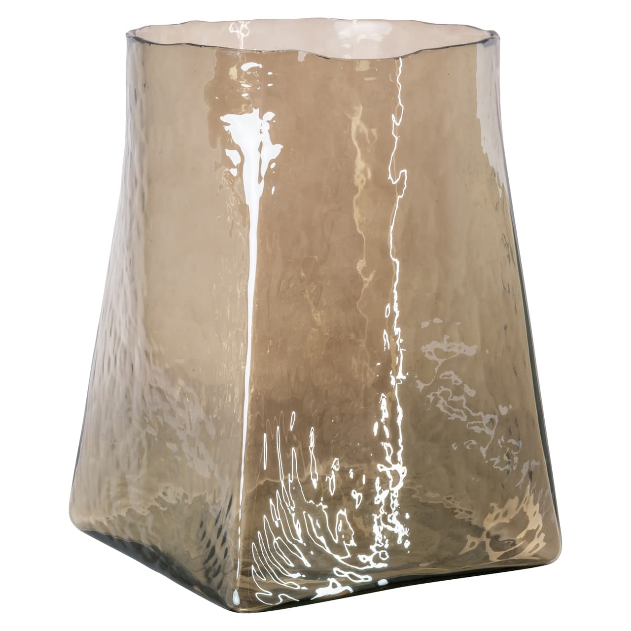 Vaas Elara smoke glas – small 21,5 x 29,5 cm
