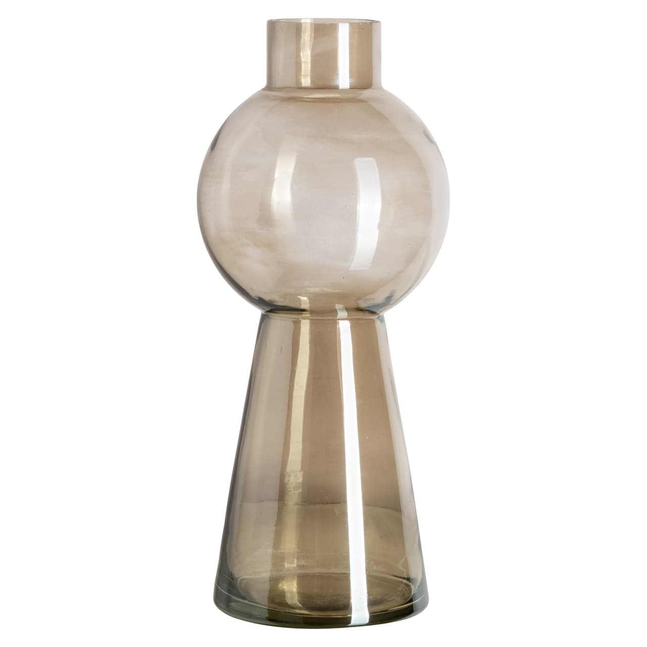 Vaas Sera smoke glas small 13,5x31 cm
