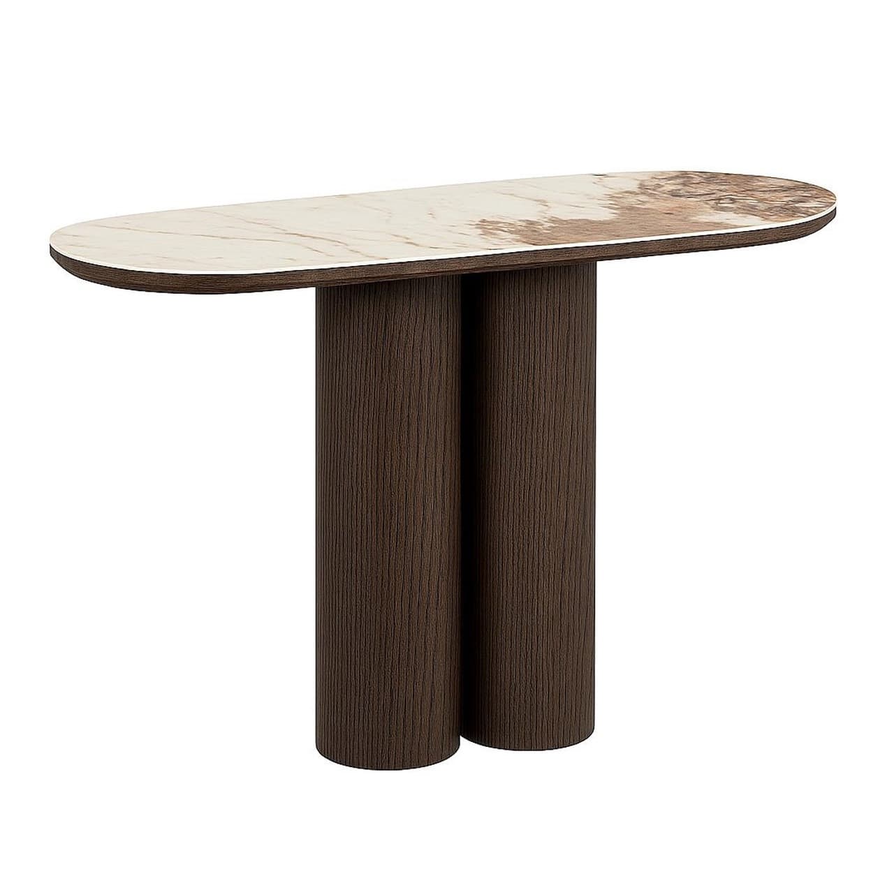 Console Langford brown keramiek blad 120 cm