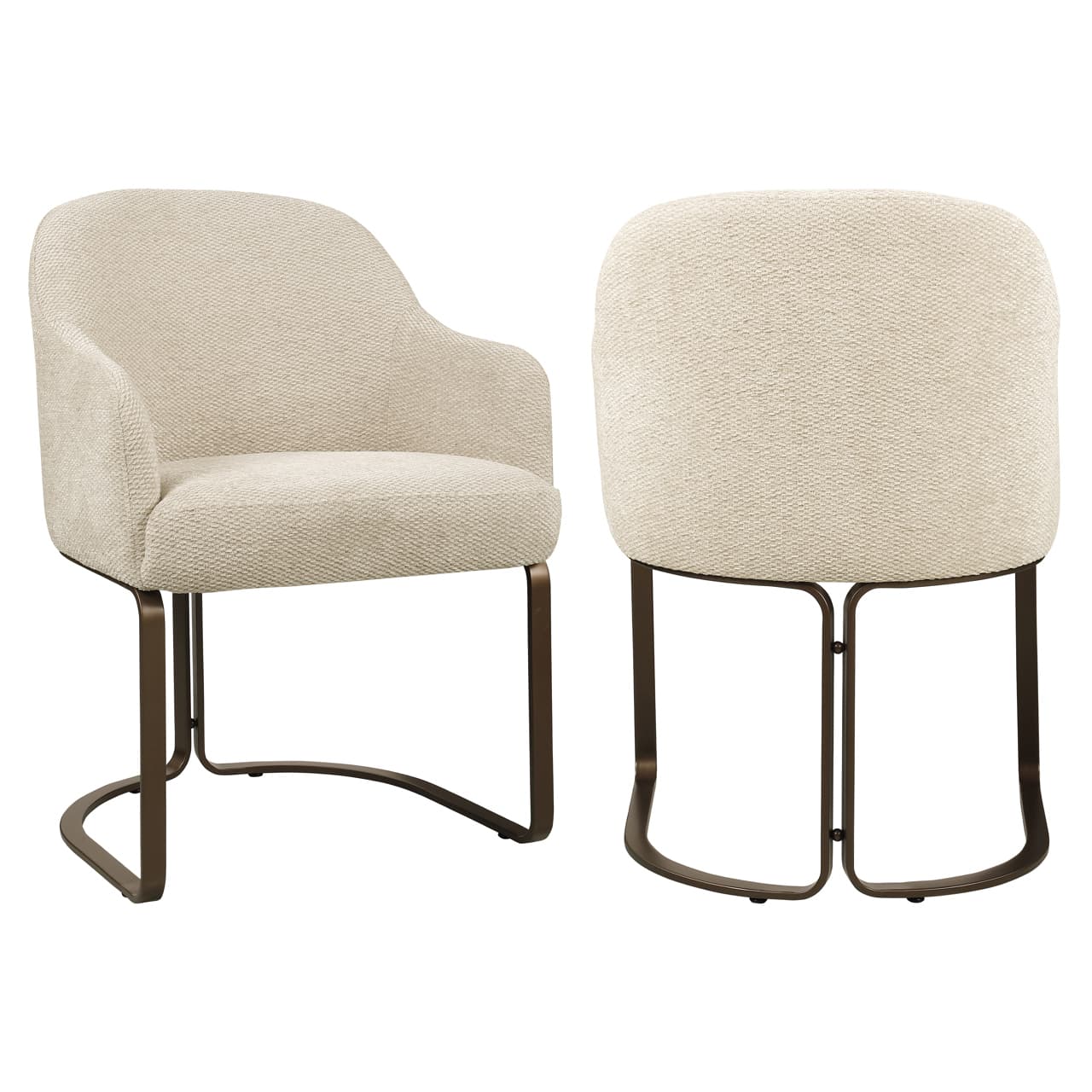 Eetkamerstoel Hadley natural boldweave 81 cm hoog, fire retardant