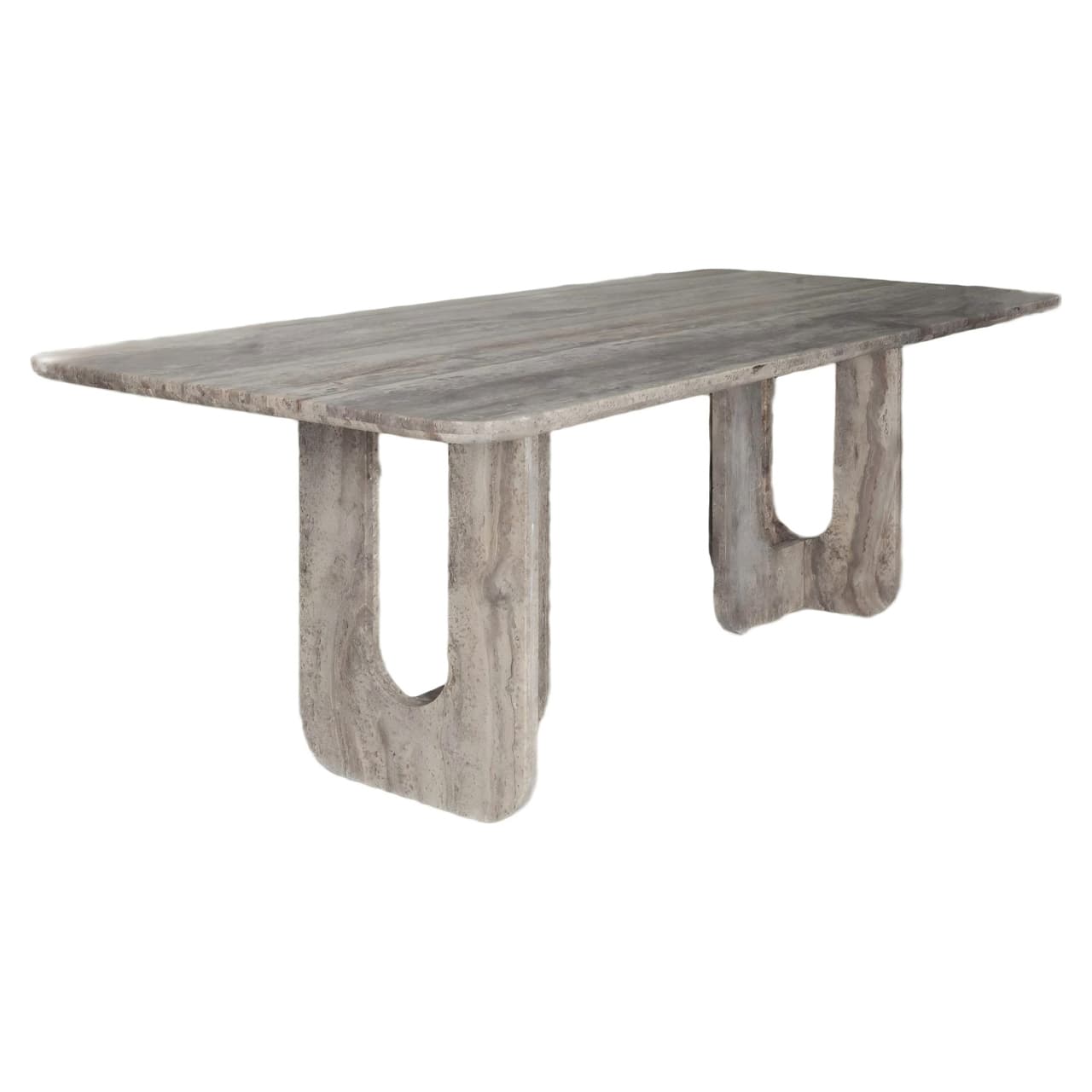 Eettafel Westin grey 230 cm, travertin