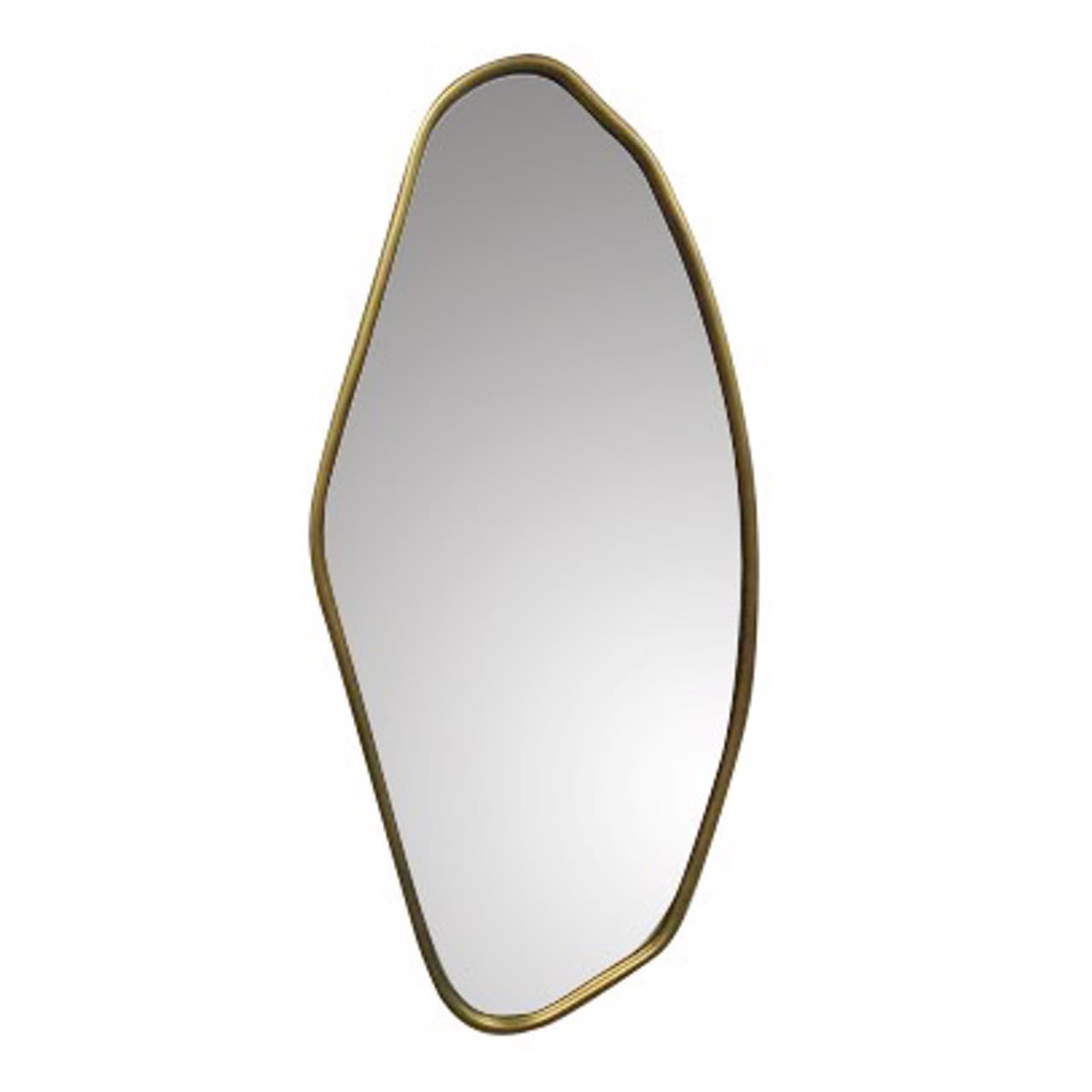 Spiegel Eldon goud organische vorm 47x100 cm