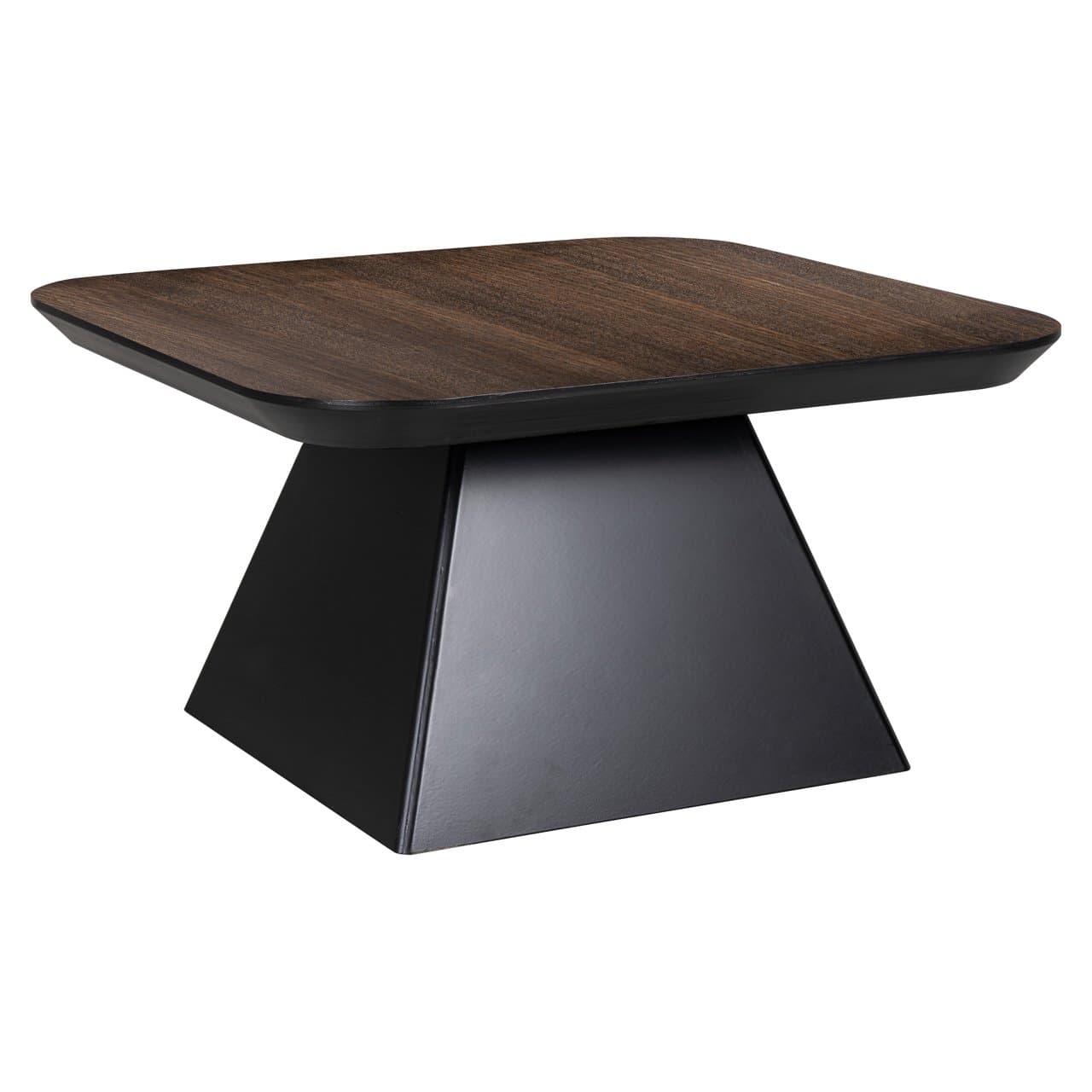 Salontafel Bonvoy brown eikenfineer 70x70x35 cm