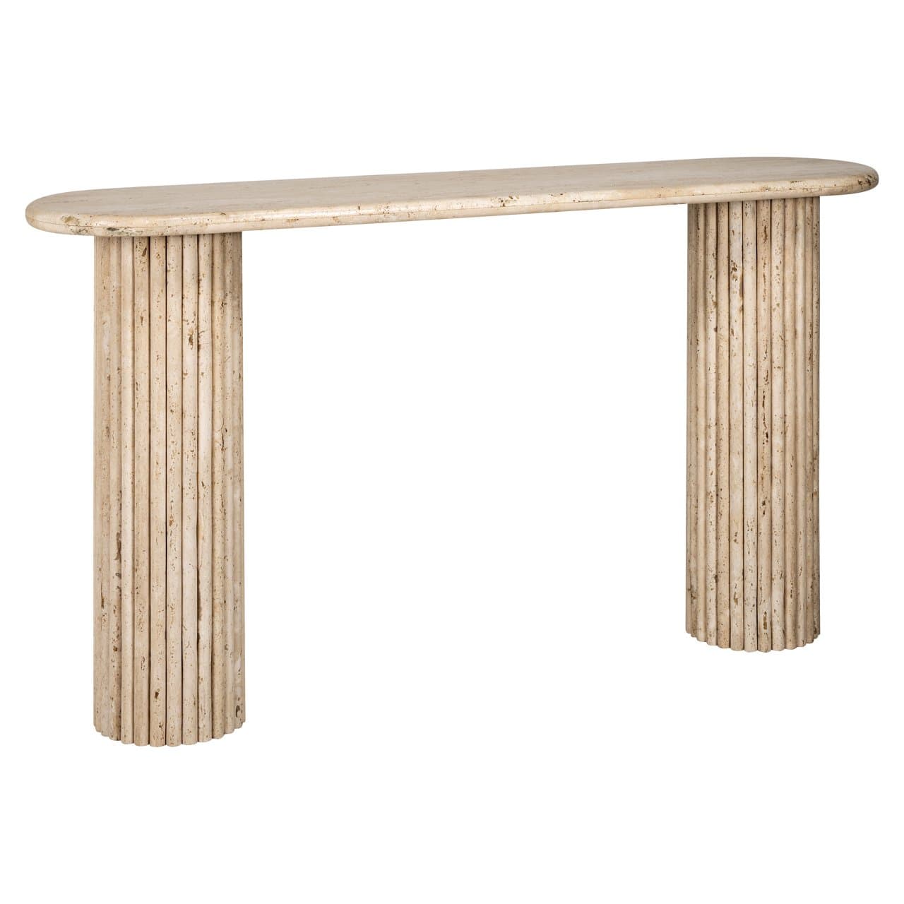 Consoletafel La Cantera beige travertinlook 160 cm