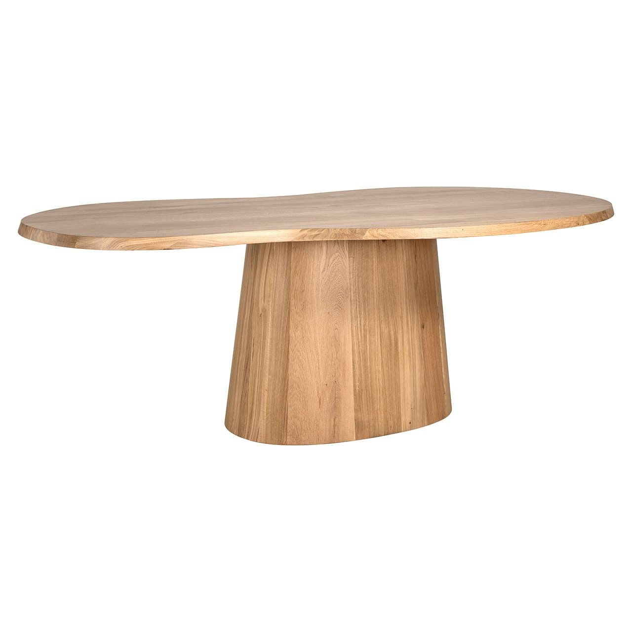 Eettafel Riva natural oak ovaal 230 cm eiken