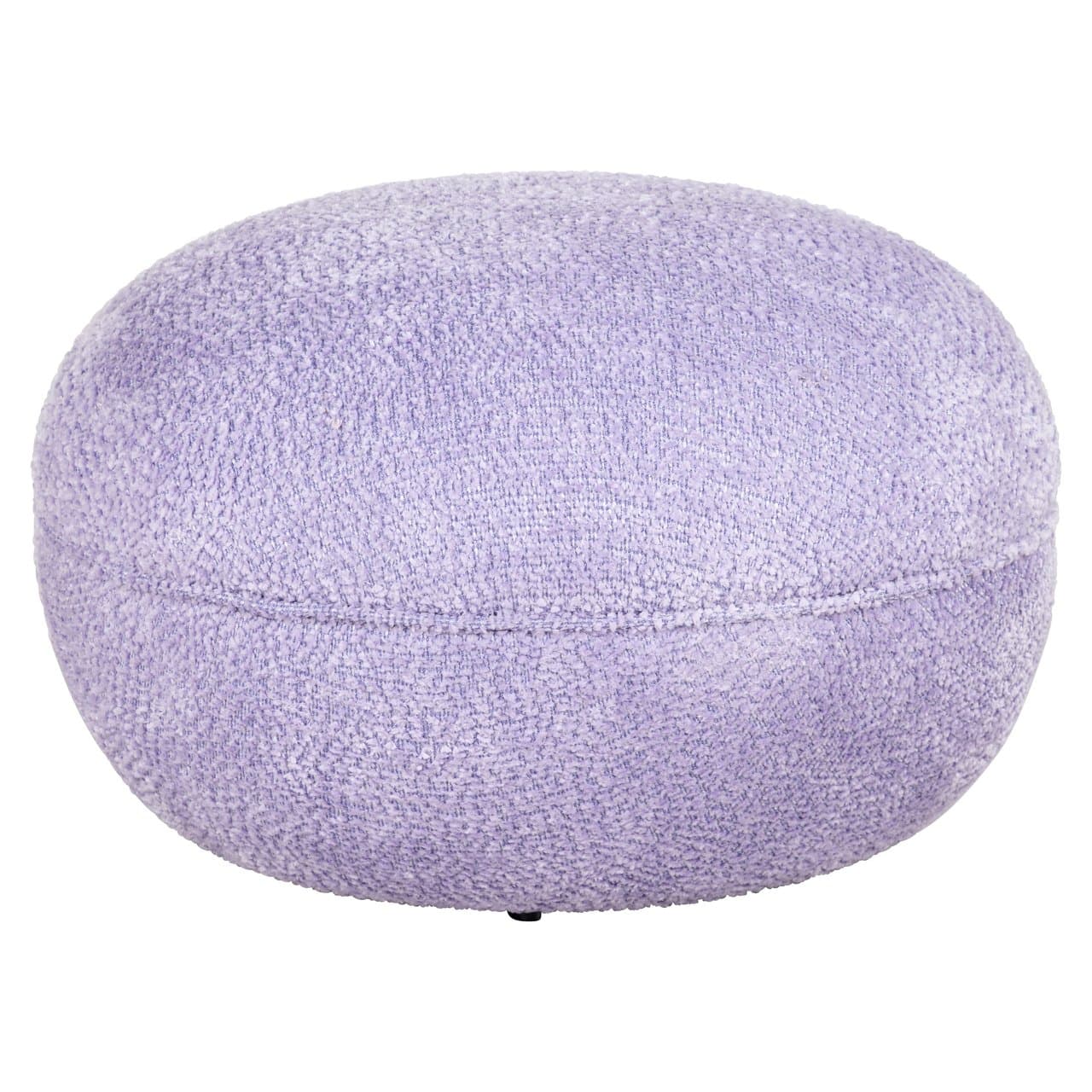 Poef Jace lovely lavender boucle 65x40 cm
