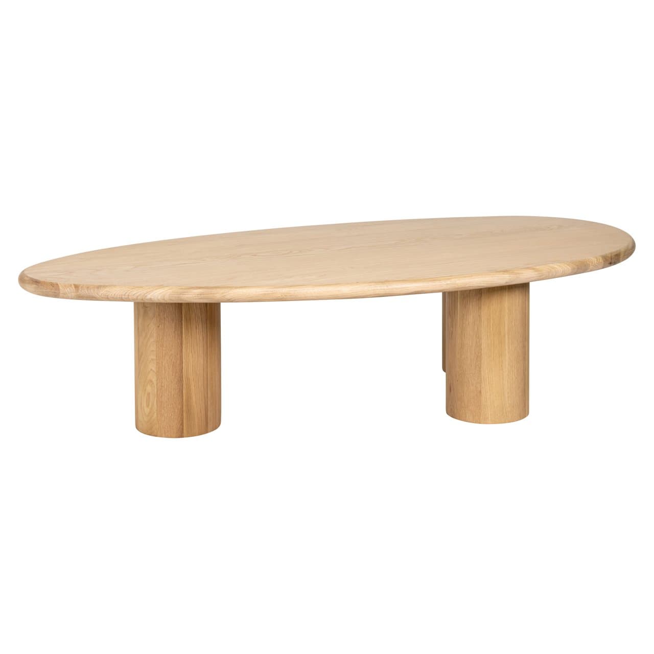 Salontafel Oakley eikenhout ovaal 160 cm natural oak