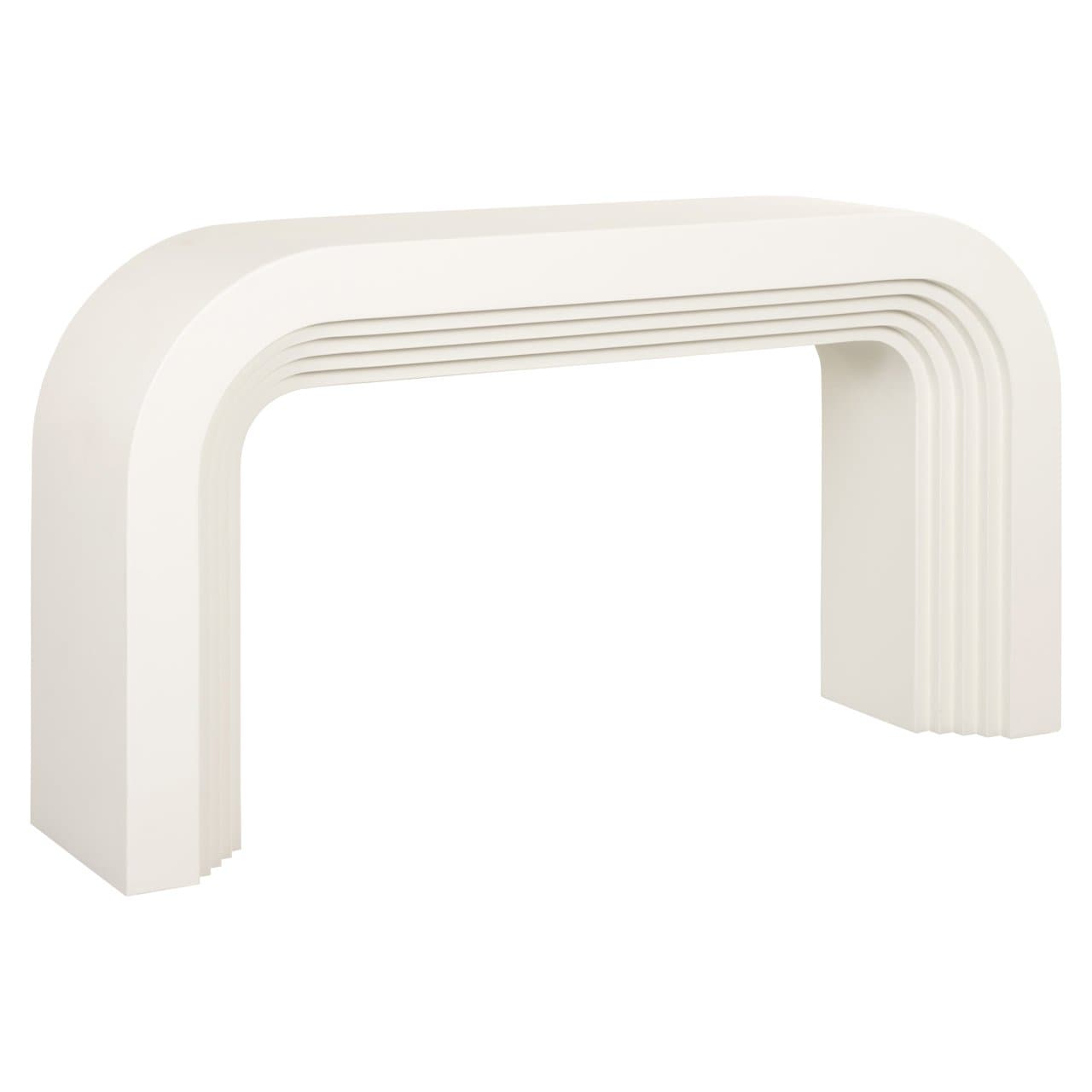 Console Rainbow white MDF met eco-gips afwerking 150 cm