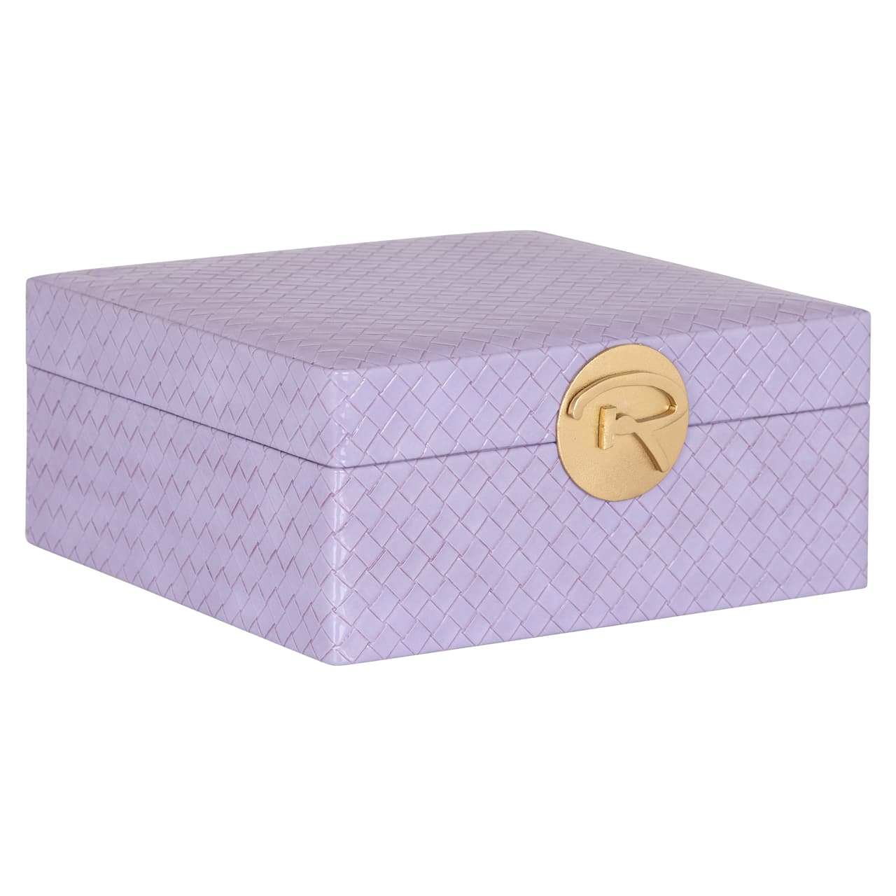 Sieradendoos Joelle purple large 24x24x10,5 cm