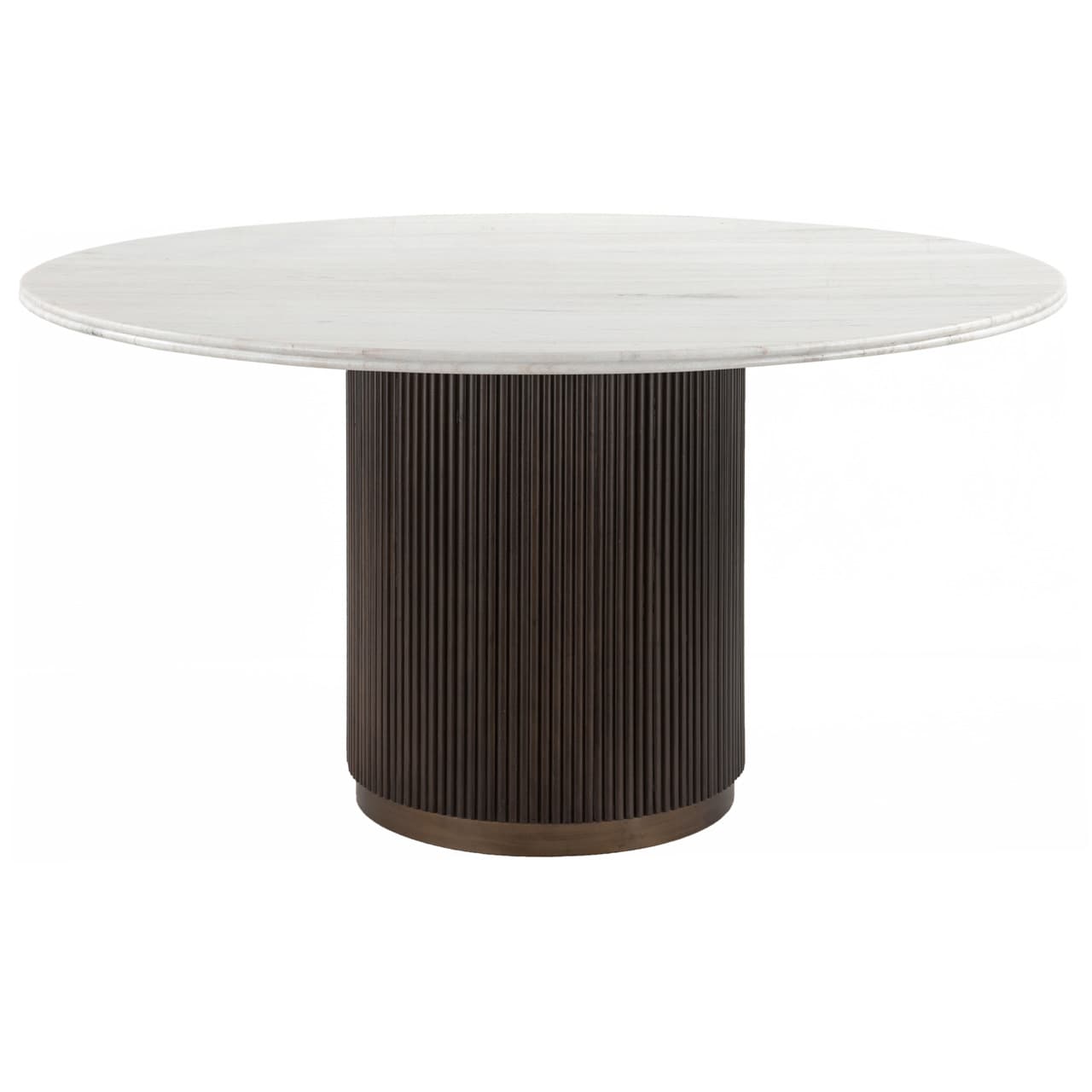 Eettafel Mayfield rond marmer 140 cm - brown